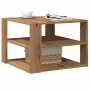 Mesa de centro madera ingeniería roble artesanal 58x58x40 cm by , Coffee table - Ref: Foro24-856497, Price: 47,31 €, Discount: %