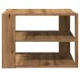 Mesa de centro madera ingeniería roble artesanal 58x58x40 cm by , Coffee table - Ref: Foro24-856497, Price: 47,31 €, Discount: %