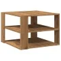 Mesa de centro madera ingeniería roble artesanal 58x58x40 cm by , Coffee table - Ref: Foro24-856497, Price: 47,31 €, Discount: %