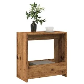 Mesa auxiliar de madera contrachapada envejecida 50x26x50 cm by , Side tables - Ref: Foro24-856538, Price: 33,07 €, Discount: %