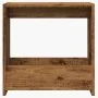 Mesa auxiliar de madera contrachapada envejecida 50x26x50 cm by , Side tables - Ref: Foro24-856538, Price: 33,07 €, Discount: %
