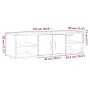 Armario de pared madera de ingeniería madera vieja 101x30x29 cm von , Regale und Regale - Ref: Foro24-856488, Preis: 55,68 €,...