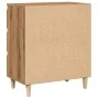 Aparador madera contrachapada roble artisian 60x35x70 cm by , Sideboards - Ref: Foro24-856481, Price: 71,98 €, Discount: %