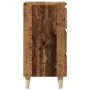 Mesita de noche madera de ingeniería envejecida 40x35x69 cm de , Mesitas de noche - Ref: Foro24-856420, Precio: 61,86 €, Desc...