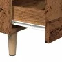 Mesita de noche madera de ingeniería envejecida 40x35x69 cm de , Mesitas de noche - Ref: Foro24-856420, Precio: 61,86 €, Desc...
