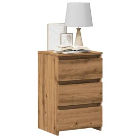 Mesitas noche 2uds madera ingeniería roble artisan 40x35x62,5cm by , Nightstands - Ref: Foro24-856525, Price: 108,48 €, Disco...