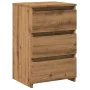 Mesitas noche 2uds madera ingeniería roble artisan 40x35x62,5cm von , Nachttische - Ref: Foro24-856525, Preis: 109,64 €, Raba...