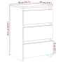 Mesitas noche 2uds madera ingeniería roble artisan 40x35x62,5cm von , Nachttische - Ref: Foro24-856525, Preis: 109,64 €, Raba...