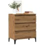 Aparador madera contrachapada roble artisian 60x35x70 cm by , Sideboards - Ref: Foro24-856483, Price: 76,34 €, Discount: %