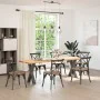 Patas para mesa comedor forma X 2uds antracita 50x(72-73) cm de , Patas para mesas - Ref: Foro24-4012970, Precio: 105,19 €, D...