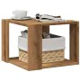 Mesa de centro madera de ingeniería roble artisan 40x40x30 cm by , Coffee table - Ref: Foro24-856495, Price: 30,32 €, Discoun...
