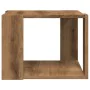 Mesa de centro madera de ingeniería roble artisan 40x40x30 cm by , Coffee table - Ref: Foro24-856495, Price: 30,32 €, Discoun...