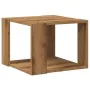 Mesa de centro madera de ingeniería roble artisan 40x40x30 cm by , Coffee table - Ref: Foro24-856495, Price: 30,32 €, Discoun...