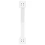 Patas para mesa de comedor en forma de X 2 uds acero blanco de , Patas para mesas - Ref: Foro24-4012985, Precio: 113,91 €, De...