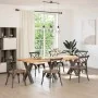 Patas para mesa comedor forma X 3uds acero natural 70x(72-73)cm by , Table legs - Ref: Foro24-4012991, Price: 147,58 €, Disco...