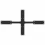 Pata de mesa de centro en forma de araña negra 98x58x(42-43) cm by , Table legs - Ref: Foro24-4013108, Price: 201,39 €, Disco...