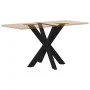 Pata de mesa comedor forma araña negra 85x85x(72-73) cm acero von , Tischbeine - Ref: Foro24-4013120, Preis: 161,32 €, Rabatt: %