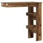 Mesa de bar de pared madera contrachapada envejecida by , Kitchen and dining tables - Ref: Foro24-856860, Price: 60,34 €, Dis...