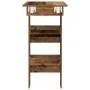 Mesa de bar de pared madera contrachapada envejecida by , Kitchen and dining tables - Ref: Foro24-856860, Price: 60,34 €, Dis...
