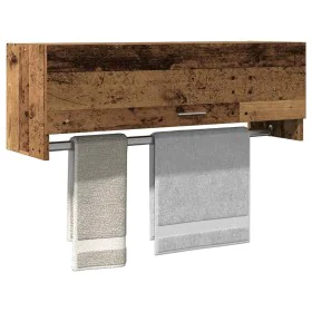 Armario de madera contrachapada envejecida 100x32,5x35 cm by , Wardrobes - Ref: Foro24-856616, Price: 51,44 €, Discount: %