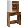 Tocador con espejo envejecida 74,5x40x141 cm by , Tables - Ref: Foro24-857007, Price: 88,95 €, Discount: %
