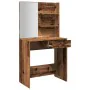 Tocador con espejo envejecida 74,5x40x141 cm by , Tables - Ref: Foro24-857007, Price: 88,95 €, Discount: %