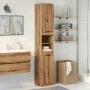 Armario de baño madera ingeniería roble artisan 32x34x188,5 cm de , Tocadores de baño - Ref: Foro24-856944, Precio: 91,42 €, ...