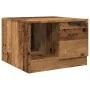 Mesa de centro madera de ingeniería envejecida 50x50x36 cm by , Coffee table - Ref: Foro24-856848, Price: 49,67 €, Discount: %