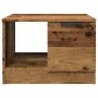 Mesa de centro madera de ingeniería envejecida 50x50x36 cm by , Coffee table - Ref: Foro24-856848, Price: 49,67 €, Discount: %