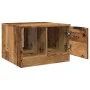 Mesa de centro madera de ingeniería envejecida 50x50x36 cm by , Coffee table - Ref: Foro24-856848, Price: 49,67 €, Discount: %