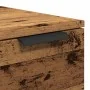 Mesa de centro madera de ingeniería envejecida 50x50x36 cm by , Coffee table - Ref: Foro24-856848, Price: 49,67 €, Discount: %