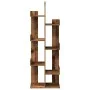 Armario de libros madera contrachapada envejecida 48x25,5x140cm by , Bookcases and shelves - Ref: Foro24-856694, Price: 54,90...