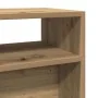 Mesa consola madera de ingeniería roble artesanal 105x30x80 cm by , Side tables - Ref: Foro24-856623, Price: 53,07 €, Discoun...