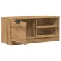 Muebles para TV 2 uds madera roble artisan 80x35x36,5 cm by , TV Furniture - Ref: Foro24-856857, Price: 84,94 €, Discount: %