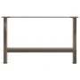 Patas para mesa de centro de acero natural 2 uds 70x(42-43) cm von , Tischbeine - Ref: Foro24-4013291, Preis: 67,81 €, Rabatt: %