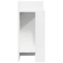 Mesas auxiliares 2 uds con estante blanco 25,5x27x60 cm von , Seitentische - Ref: Foro24-858543, Preis: 37,33 €, Rabatt: %