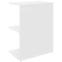 Mesitas de noche 2 uds madera de ingeniería blanco 46,5x29x61cm de , Mesitas de noche - Ref: Foro24-858651, Precio: 57,61 €, ...