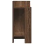 Mesas auxiliares 2 uds con estante marrón roble 25,5x27x60 cm by , Side tables - Ref: Foro24-858555, Price: 40,84 €, Discount: %