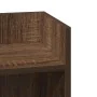 Mesas auxiliares 2 uds con estante marrón roble 25,5x27x60 cm by , Side tables - Ref: Foro24-858555, Price: 40,84 €, Discount: %