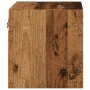 Muebles de TV de pared con luces LED 2 uds envejecida by , TV Furniture - Ref: Foro24-857673, Price: 43,45 €, Discount: %