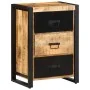 Cajonera madera maciza de mango 50x35x70 cm de , Aparadores - Ref: Foro24-4013583, Precio: 218,70 €, Descuento: %