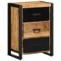 Cajonera madera maciza de mango 50x35x70 cm de , Aparadores - Ref: Foro24-4013583, Precio: 218,70 €, Descuento: %