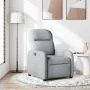 Sillón reclinable de tela gris claro by , Armchairs - Ref: Foro24-4015522, Price: 156,27 €, Discount: %