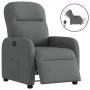 Sillón reclinable eléctrico de tela gris oscuro de , Sillones - Ref: Foro24-3302953, Precio: 245,76 €, Descuento: %