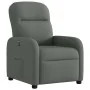 Sillón reclinable eléctrico de tela gris oscuro de , Sillones - Ref: Foro24-3302953, Precio: 245,76 €, Descuento: %