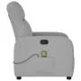 Sillón de masaje reclinable de tela gris nube by , Armchairs - Ref: Foro24-4015541, Price: 198,79 €, Discount: %