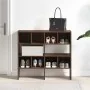 Zapateros 2 uds apilables roble marrón 89,5x30x40 cm by , Dresser Organizers and Bar Hangers - Ref: Foro24-858852, Price: 78,...