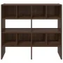 Zapateros 2 uds apilables roble marrón 89,5x30x40 cm by , Dresser Organizers and Bar Hangers - Ref: Foro24-858852, Price: 78,...