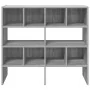 Zapateros 2 uds apilables gris sonoma 89,5x30x40 cm by , Dresser Organizers and Bar Hangers - Ref: Foro24-858850, Price: 78,7...