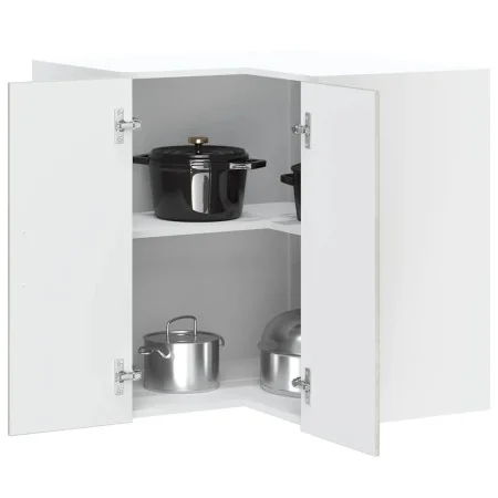 Mueble esquinero cocina Porto madera contrachapada gris cemento by , Kitchen cabinets - Ref: Foro24-854101, Price: 84,74 €, D...